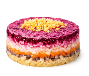 Салат сельдь под шубой