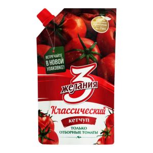 Кетчуп «3 желания» классический 100 г