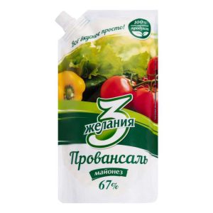 Майонез «3 желания» Классический 380 г
