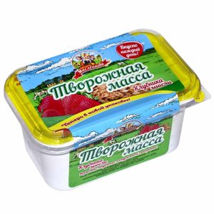 Масса творожная Масленково 20% 350гр пэт
