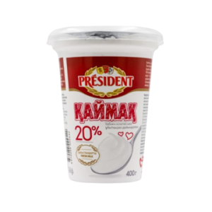 Сметана President 20 %