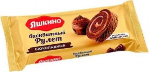 Яшкино рулет Бисквит с шоколадным вкусом 200 г